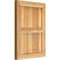 Ekena Millwork Framed Board-n-Batten Shutters, Rough Sawn Western Red Cedar, 16 1/8W x 22H, PR RBF06S16X022RWR - alternate 5